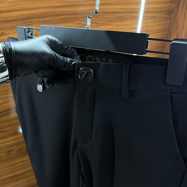 Zegna İthal Pantolon Siyah