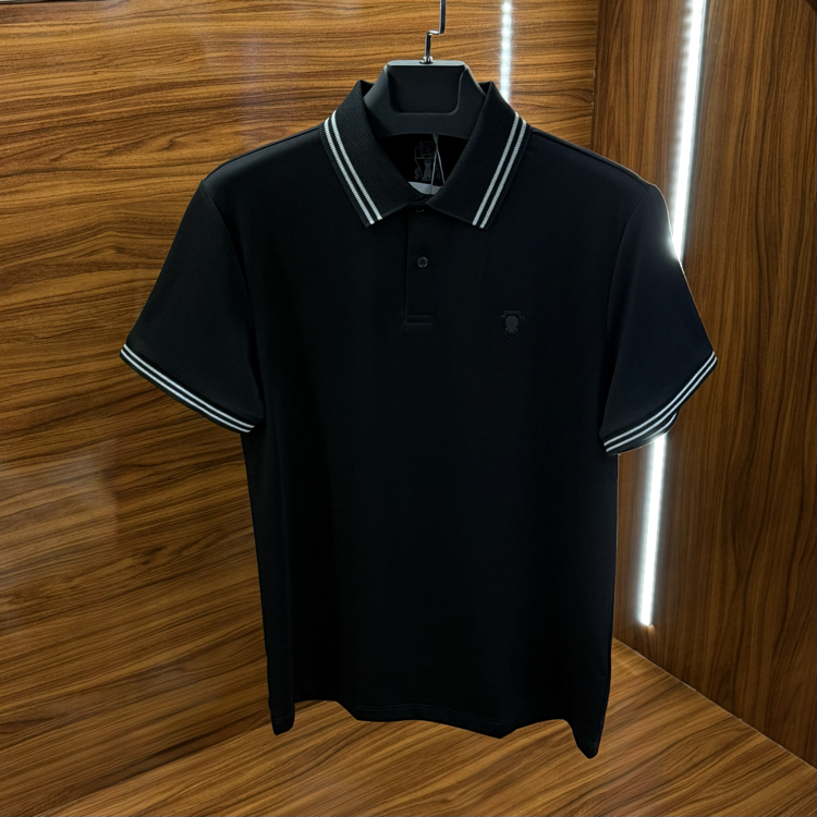 Brunello Cucinelli İthal Merserize Tshirt Siyah