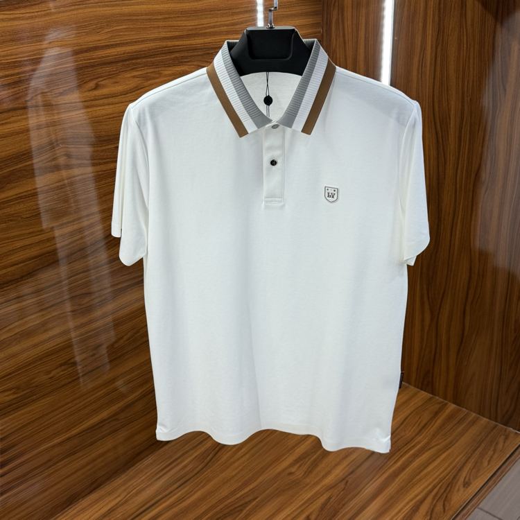 Louis Vuitton İthal Merserize Tshirt Beyaz