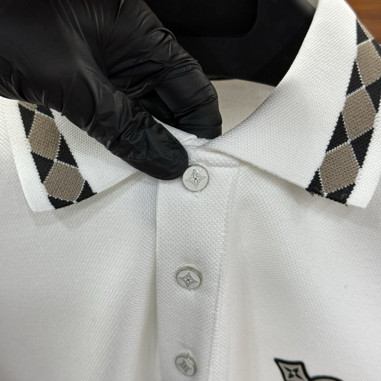 Louis Vuitton Polo Yaka Tshirt Beyaz