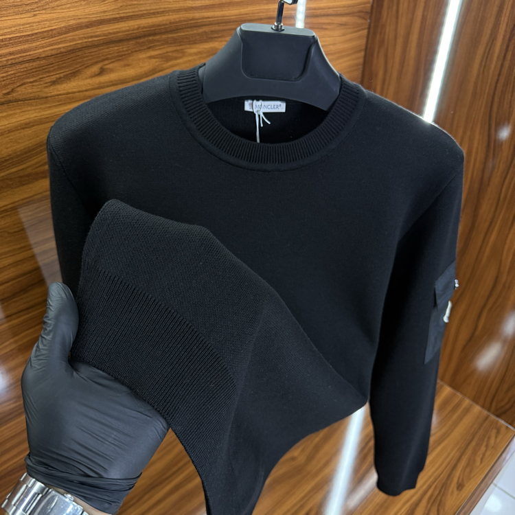 Moncler Triko Kazak Siyah