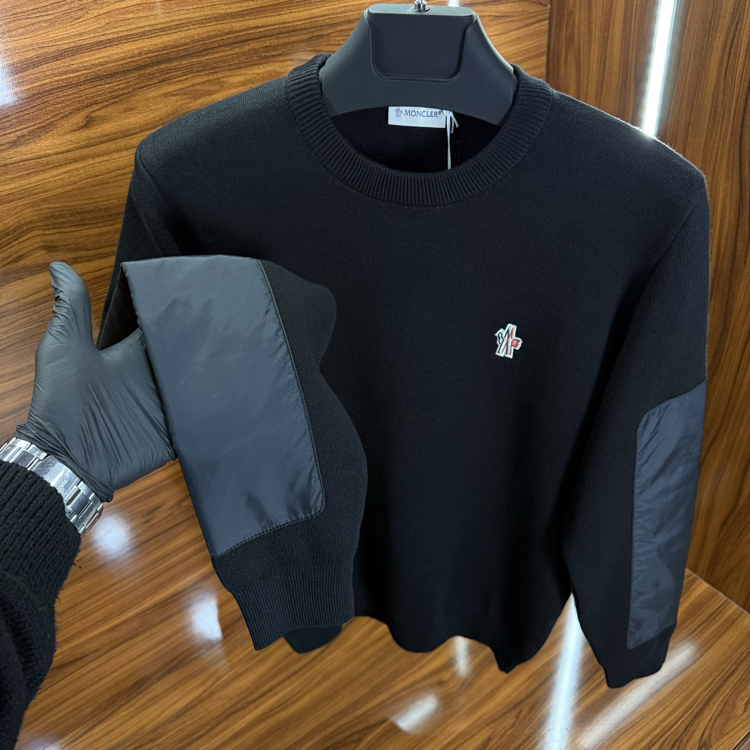 Moncler Triko Kazak Siyah