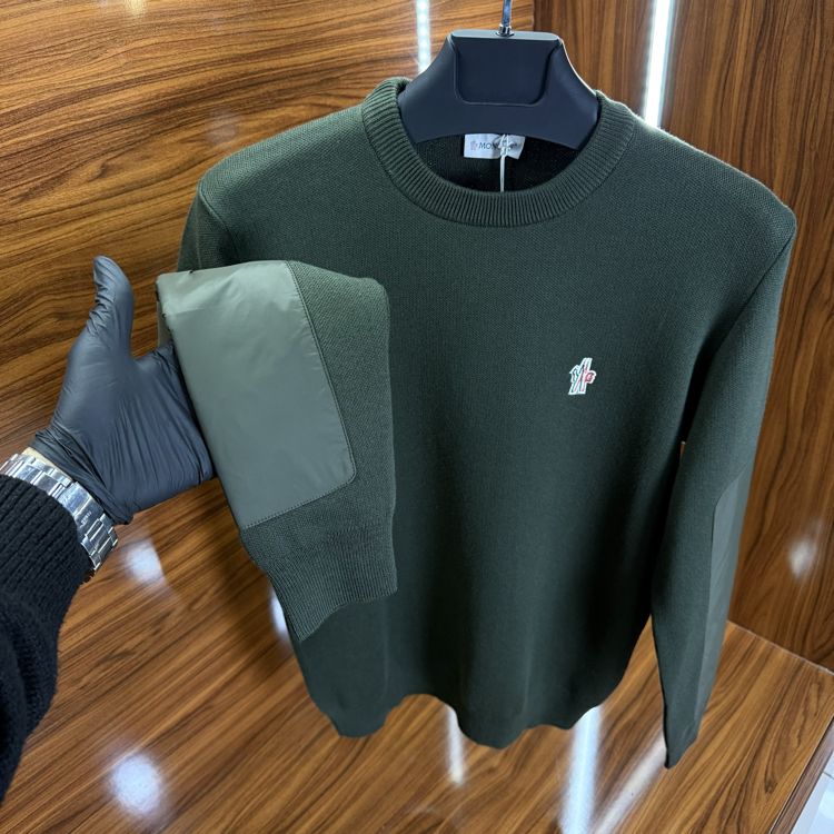 Moncler Triko Kazak Haki Yeşil