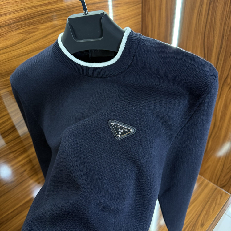 Prada Triko Kazak Lacivert