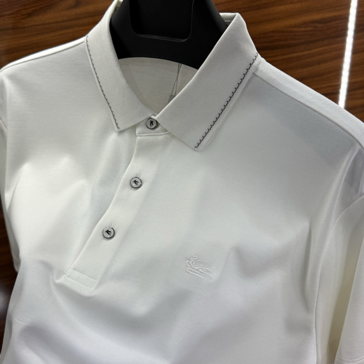 Etro İthal Merserize Tshirt Beyaz