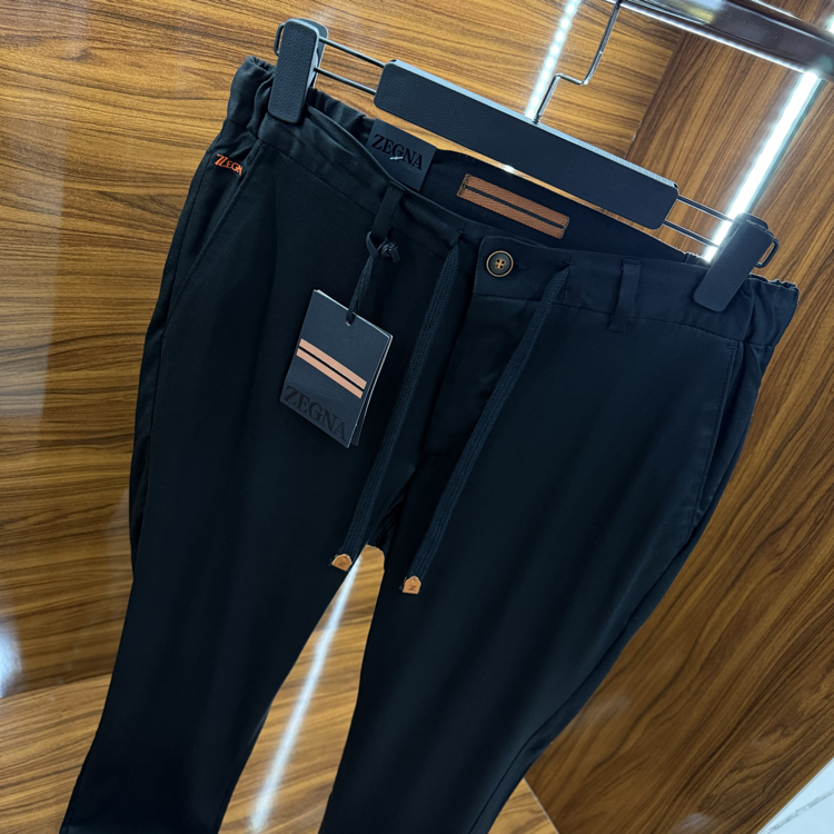 Zegna Tensel Kumaş Jogger Siyah