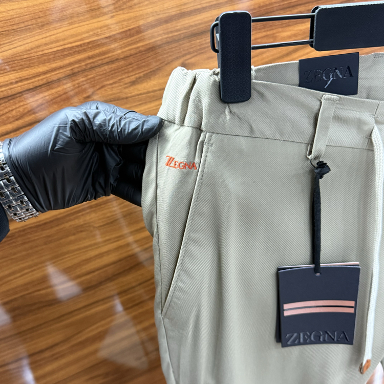 Zegna Tensel Kumaş Jogger Bej