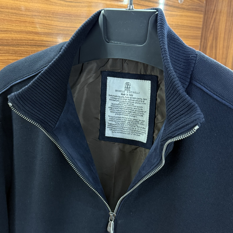 Brunello Cucinelli İthal Ceket Lacivert