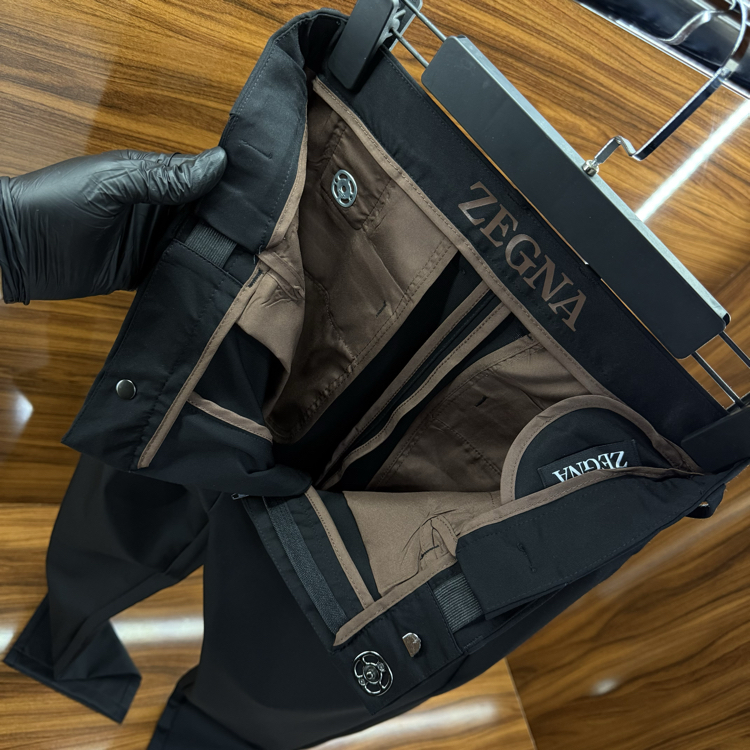 Zegna İthal Pantolon Siyah