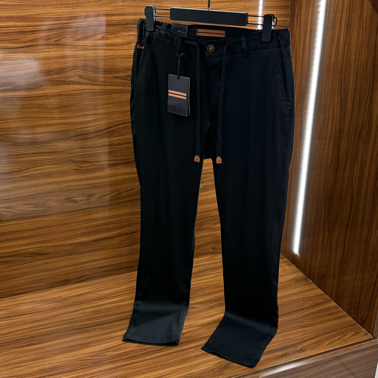Zegna Tensel Kumaş Jogger Siyah