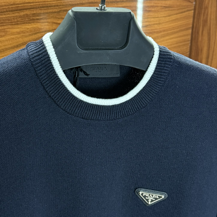 Prada Triko Kazak Lacivert