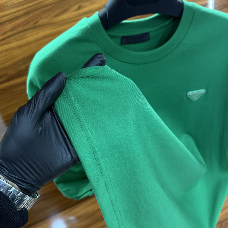 Prada  Tshirt Yeşil Oversize