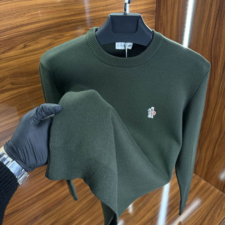 Moncler Triko Kazak Haki Yeşil
