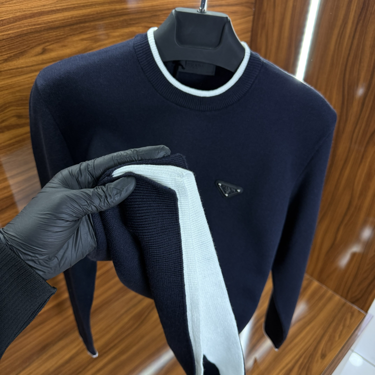Prada Triko Kazak Lacivert