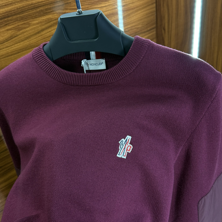 Moncler Triko Kazak Bordo