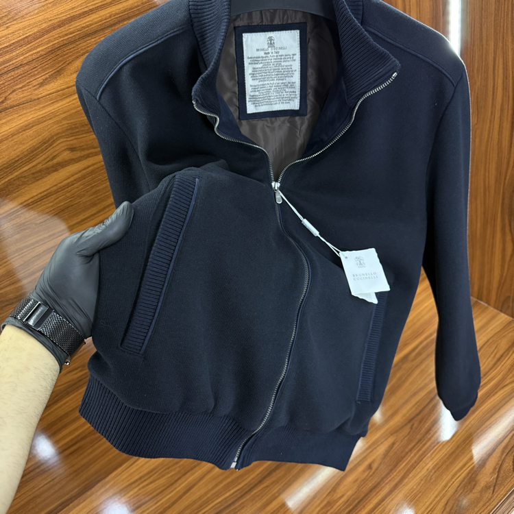 Brunello Cucinelli İthal Ceket Lacivert
