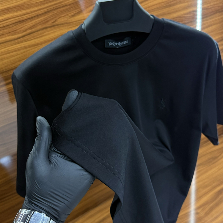 YSL Merserize Tshirt Siyah