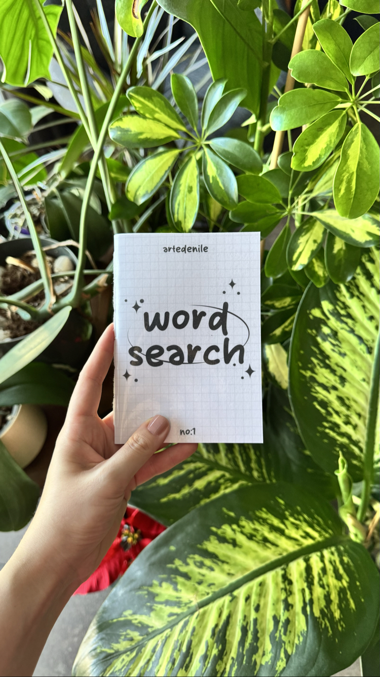 Word Search - El Yapımı Bulmaca Kitabı