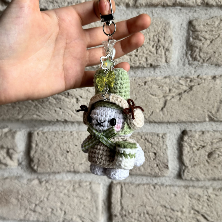 Matcha Miffy Anahtarlık