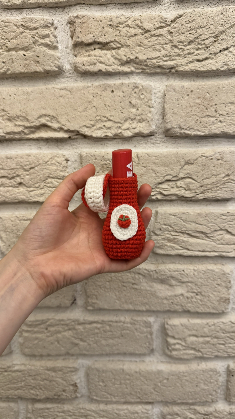 Ketçap Şişesi Lipbalm Holder