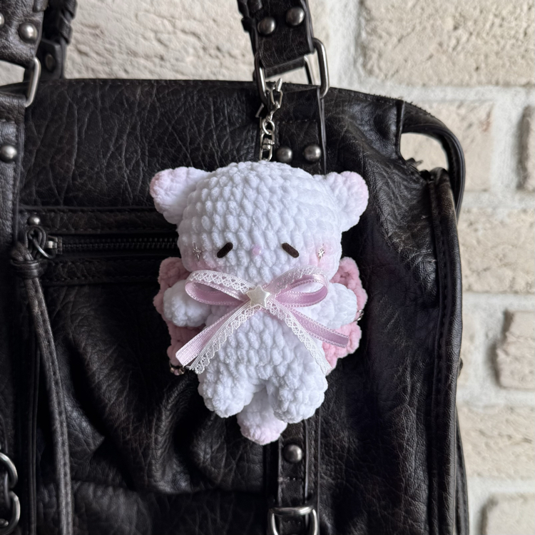 Angel Cat Anahtarlık