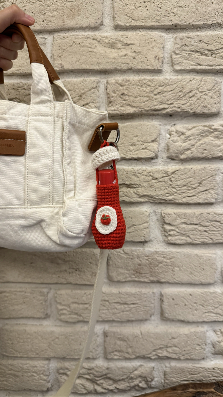 Ketçap Şişesi Lipbalm Holder