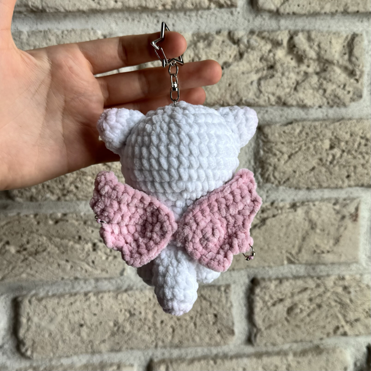 Angel Cat Anahtarlık