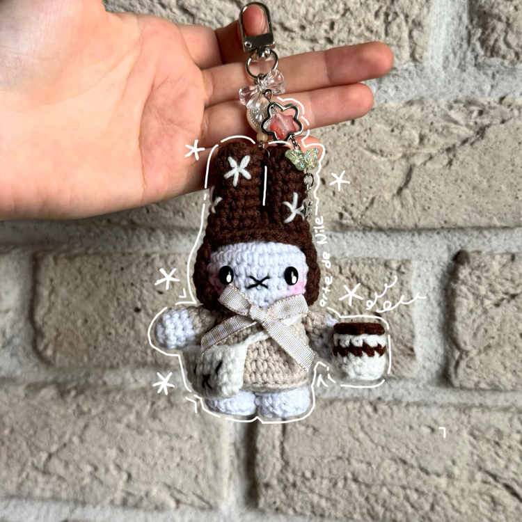 Espresso Miffy Anahtarlık