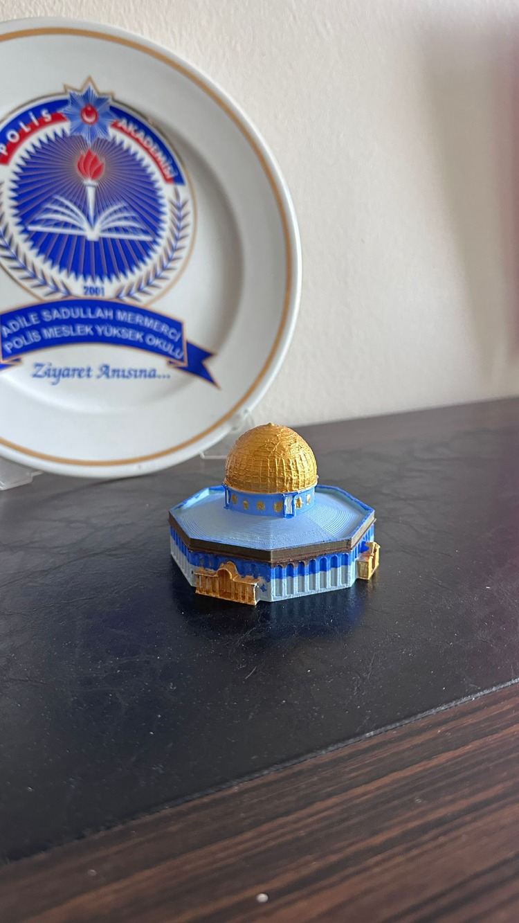 Kubbetü's Sahra Model Boyaması