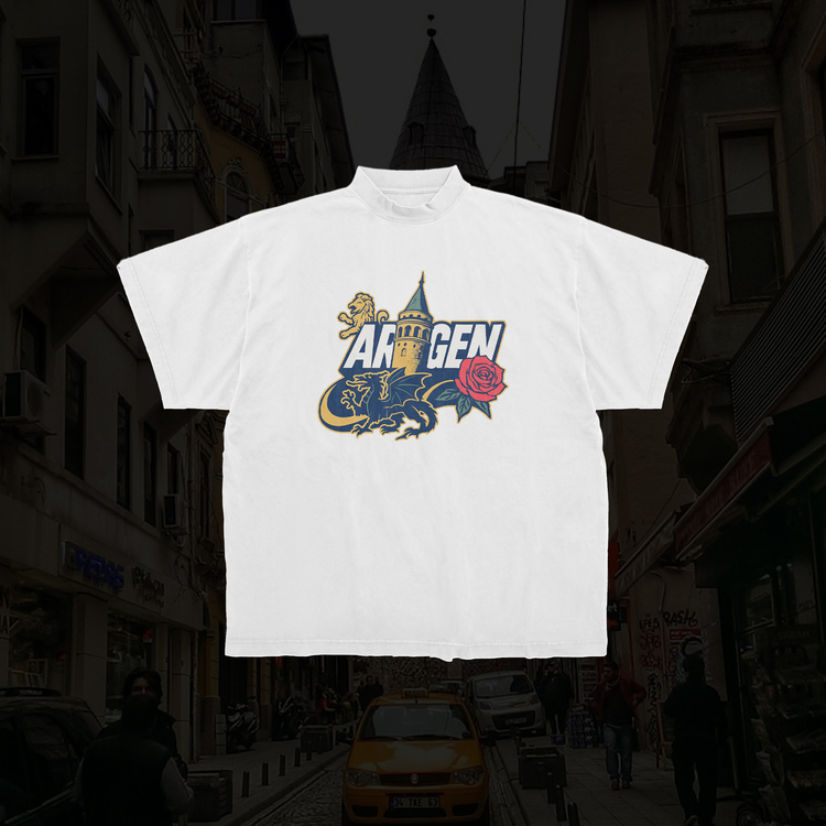 ARTGEN Galata – Limited Edition Beyaz Tişört