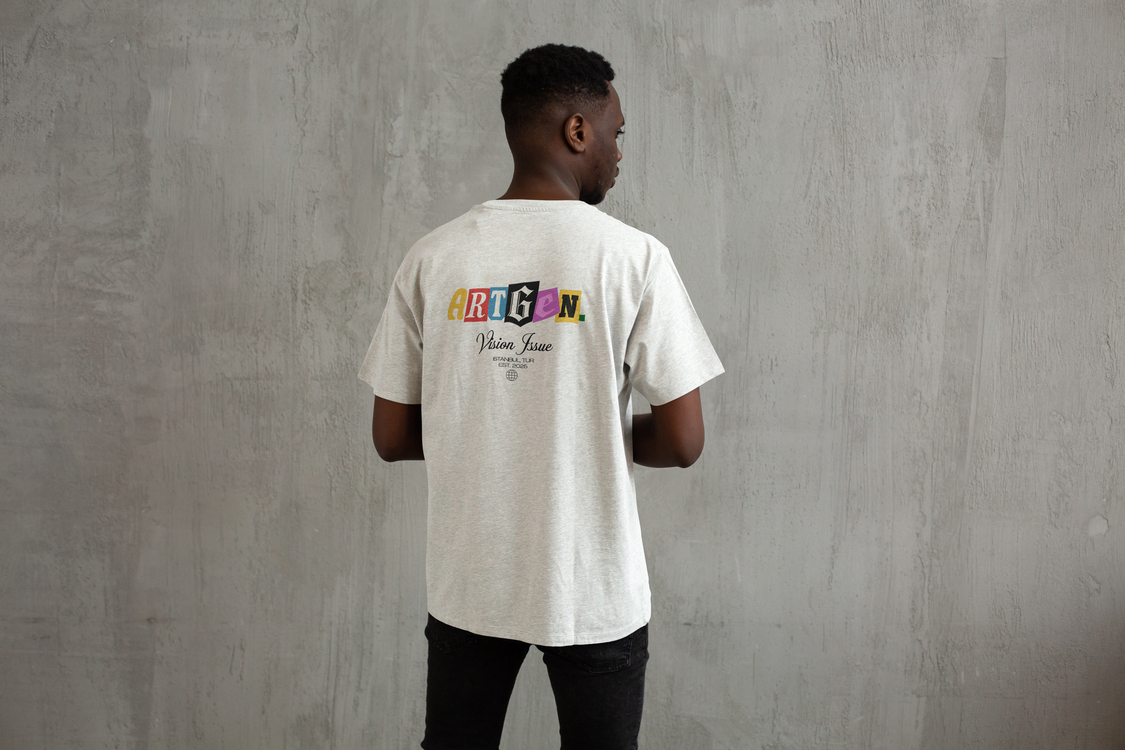 ARTGEN Vision İssue – Limited Edition Beyaz Tişört