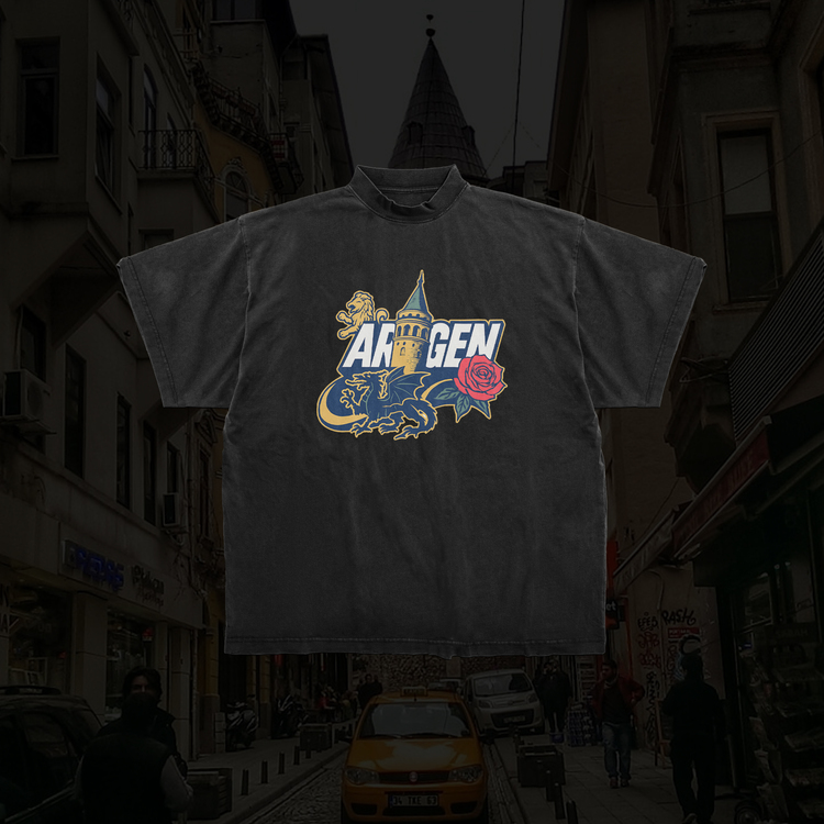ARTGEN Galata – Limited Edition Siyah Tişört