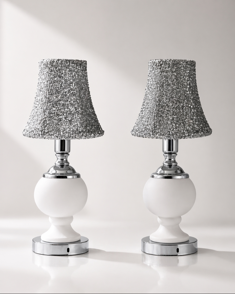 Noctira Silver Mini Abajur