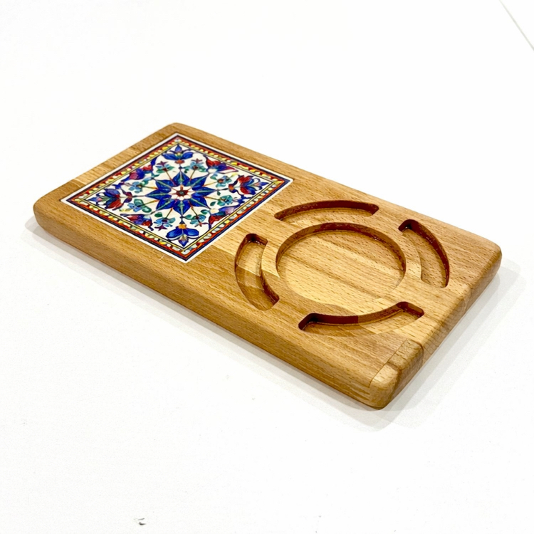 Kahve Sunumluk 10x10 Karo Uyumlu