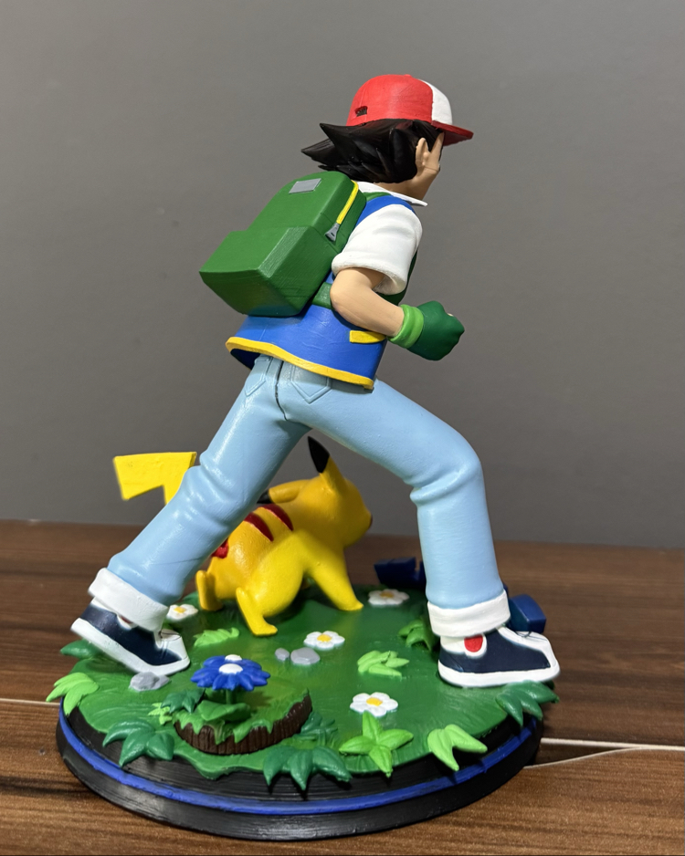 Pokemon - ash ketchum - pikachu