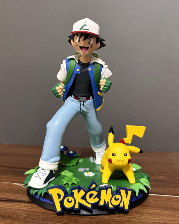 Pokemon - ash ketchum - pikachu