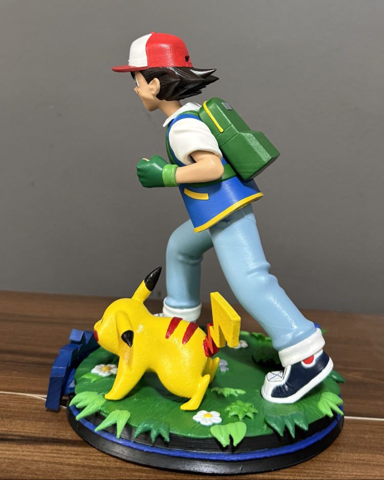 Pokemon - ash ketchum - pikachu