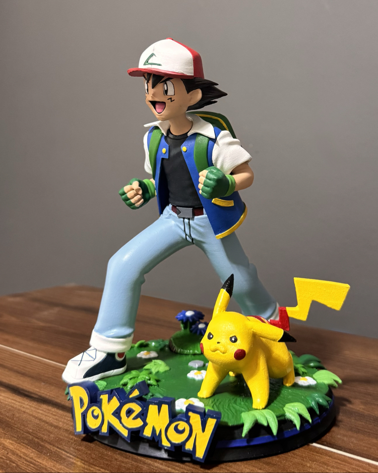 Pokemon - ash ketchum - pikachu