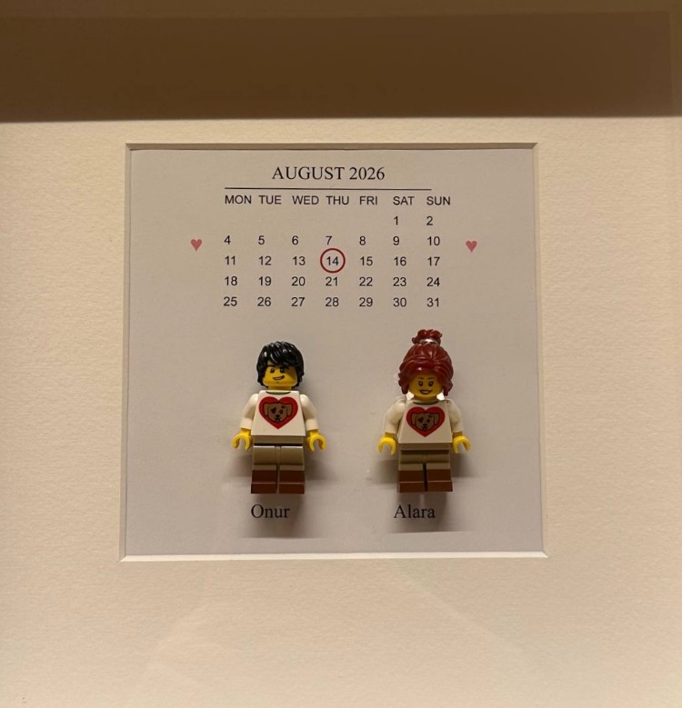 Sevgililer Günü’ne Özel LEGO’lu Çerçeve