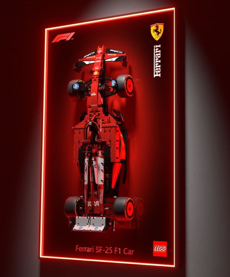 LEGO Technic Ferrari SF-24 F1 Tablo