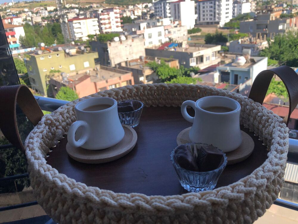 El işi sunum tepsisi