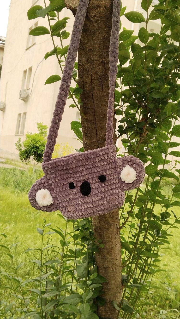 Koala model minik çanta