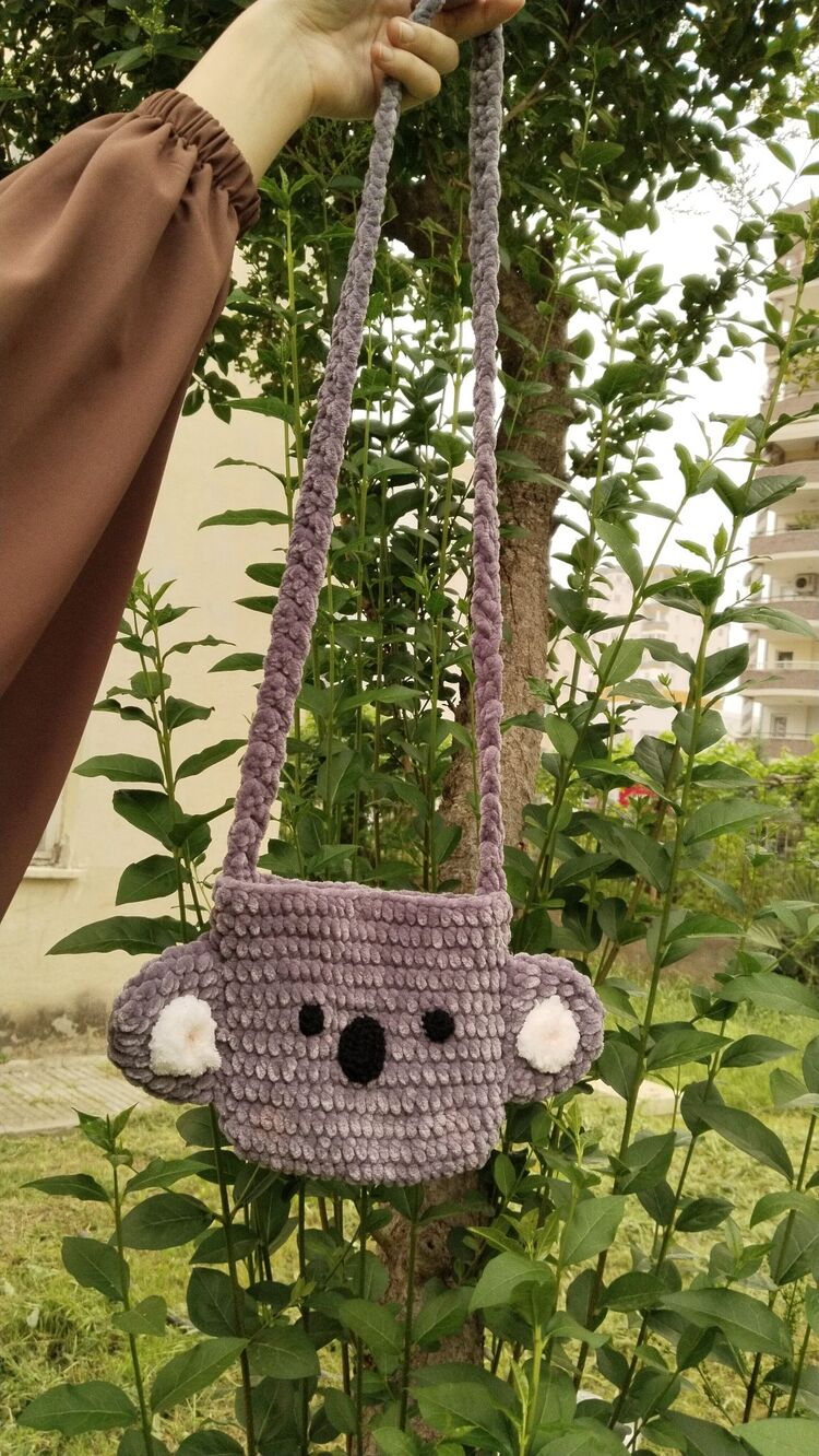 Koala model minik çanta