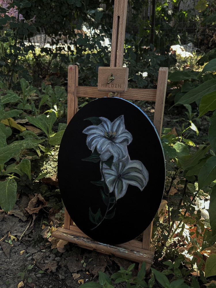 “Lilium” Original Oil painting