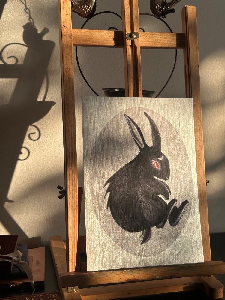 “Moon Rabbit” limited edition art print