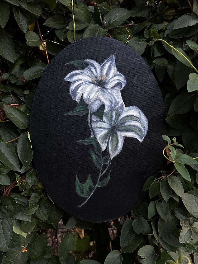 “Lilium” Original Oil painting