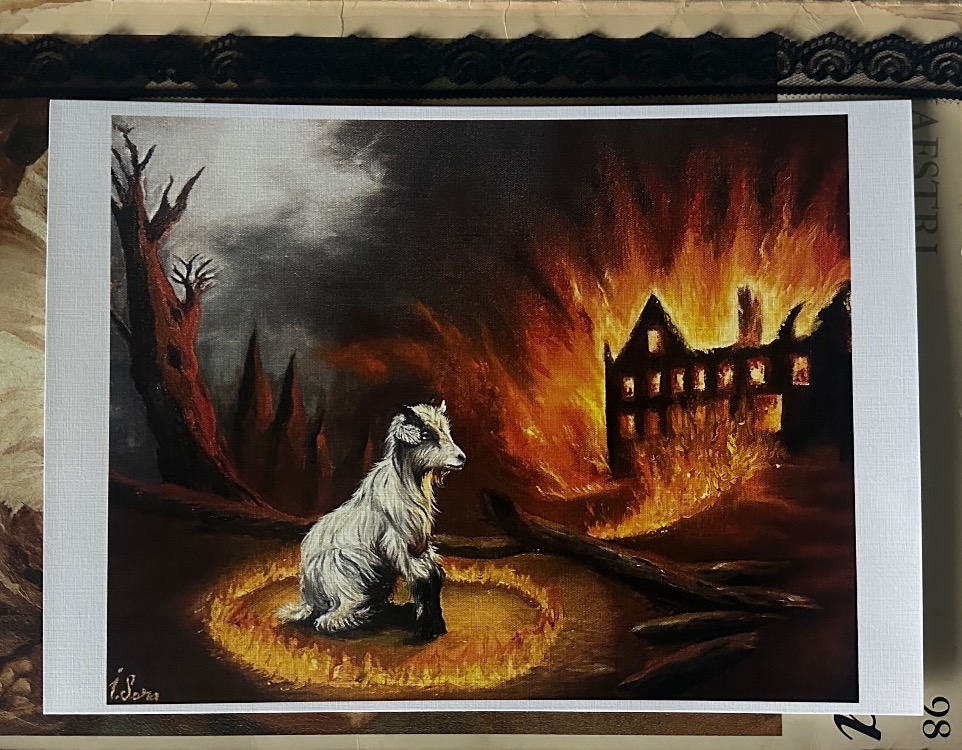 “Baptismus İgnis; İnversio” limited edition art print