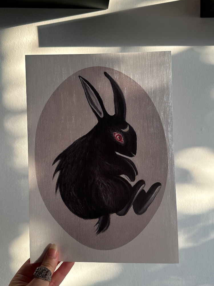 “Moon Rabbit” limited edition art print