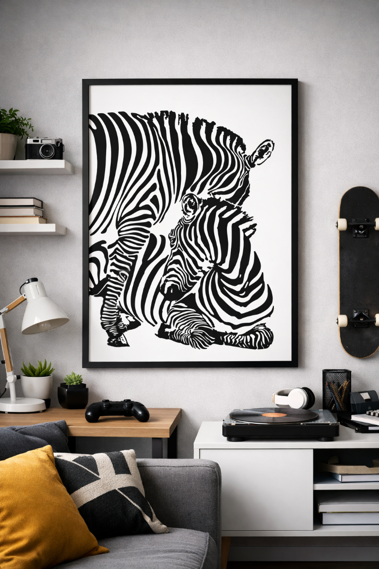 Zebra Poster