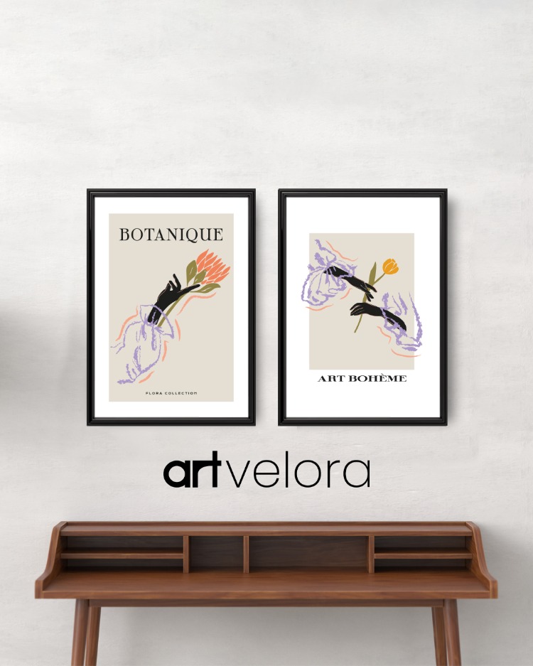 Botanique - İkili Poster Seti